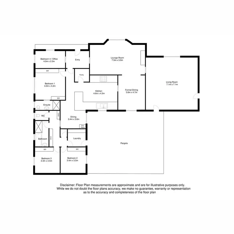 Floorplan of Homely rural property listing, 270 Chambers Road, Glenburnie SA 5291