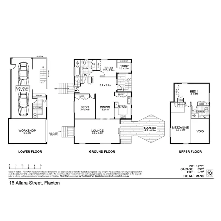 Floorplan of Homely house listing, 16 Allara Street, Flaxton QLD 4560