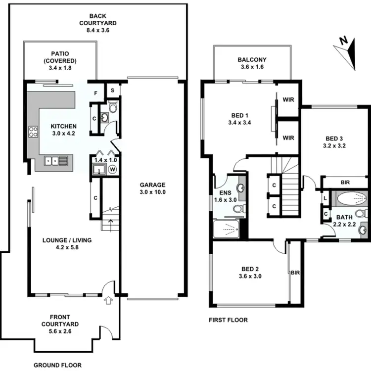 Floorplan of Homely townhouse listing, 89/1914 Creek Road, Cannon Hill QLD 4170