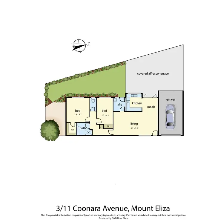 Floorplan of Homely unit listing, 3/11 Coonara Avenue, Mount Eliza VIC 3930