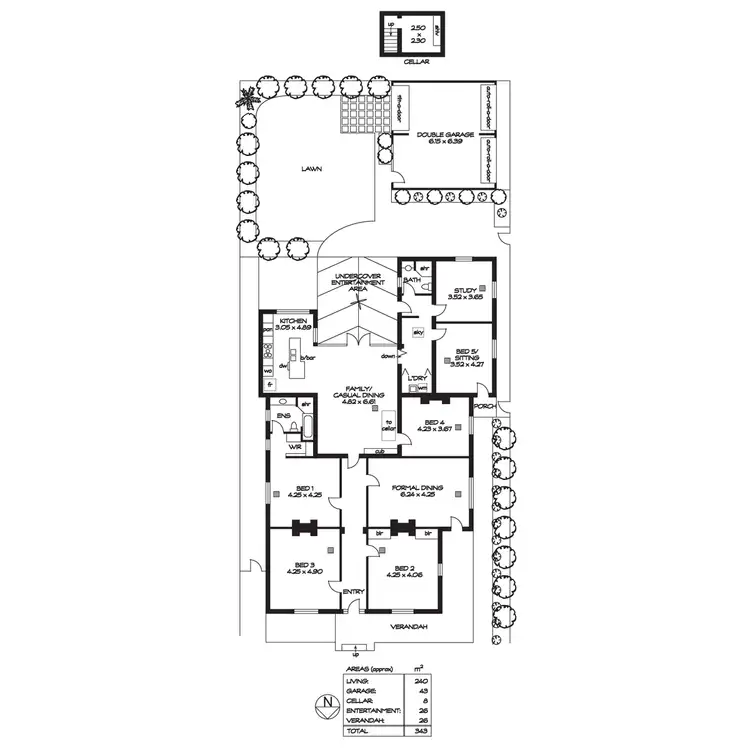 Floorplan of Homely house listing, 26 Dulwich Avenue, Dulwich SA 5065
