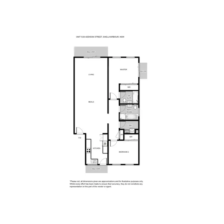 Floorplan of Homely unit listing, 5/20-26 Addison Street, Shellharbour NSW 2529