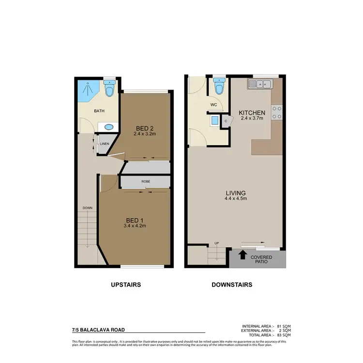 Floorplan of Homely apartment listing, 7/5 Balaclava Road, Earlville QLD 4870