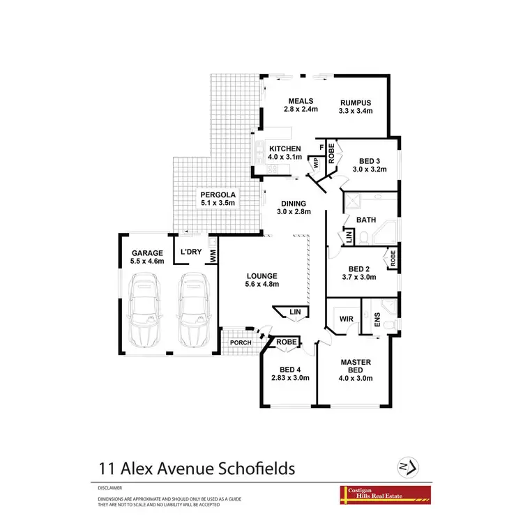 Floorplan of Homely house listing, 11 Alex Avenue, Schofields NSW 2762