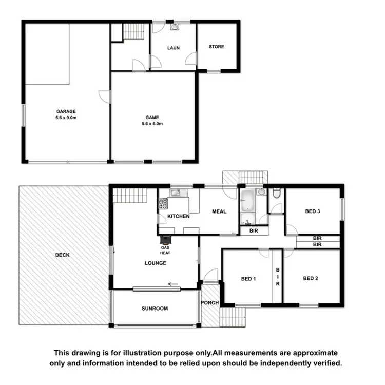Floorplan of Homely house listing, 36 Lake Terrace West corner of Davis Crescent, Mount Gambier SA 5290