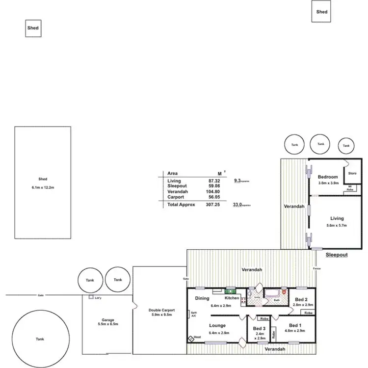 Floorplan of Homely house listing, Address available on request