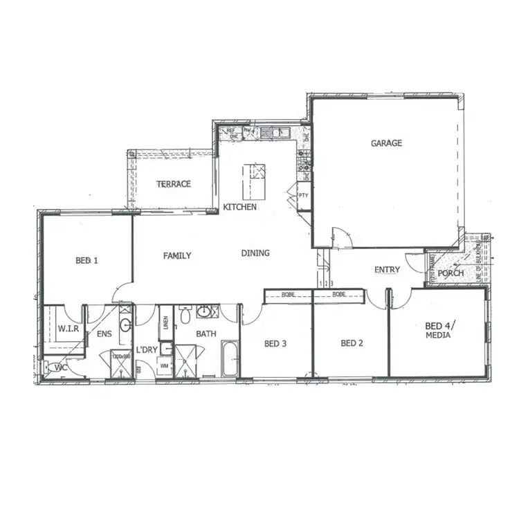 Floorplan of Homely house listing, 7 Vesta Street, Cameron Park NSW 2285