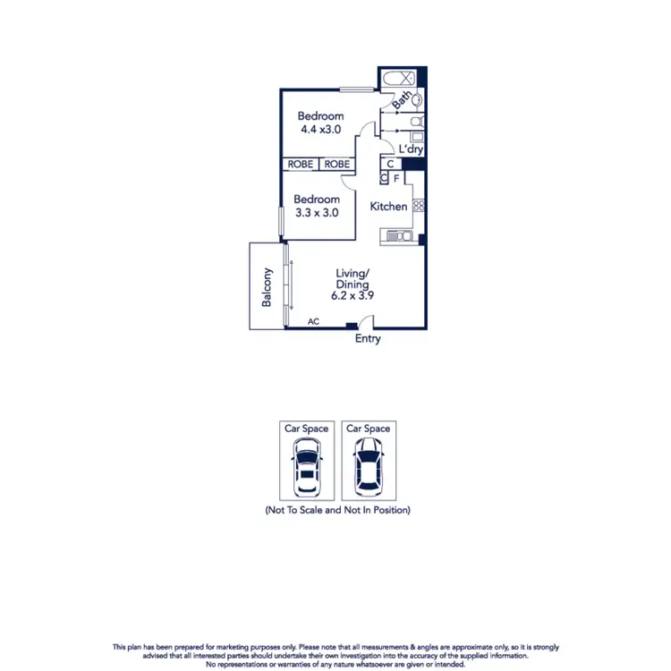 Floorplan of Homely apartment listing, 230/200 Smithfield Road, Flemington VIC 3031