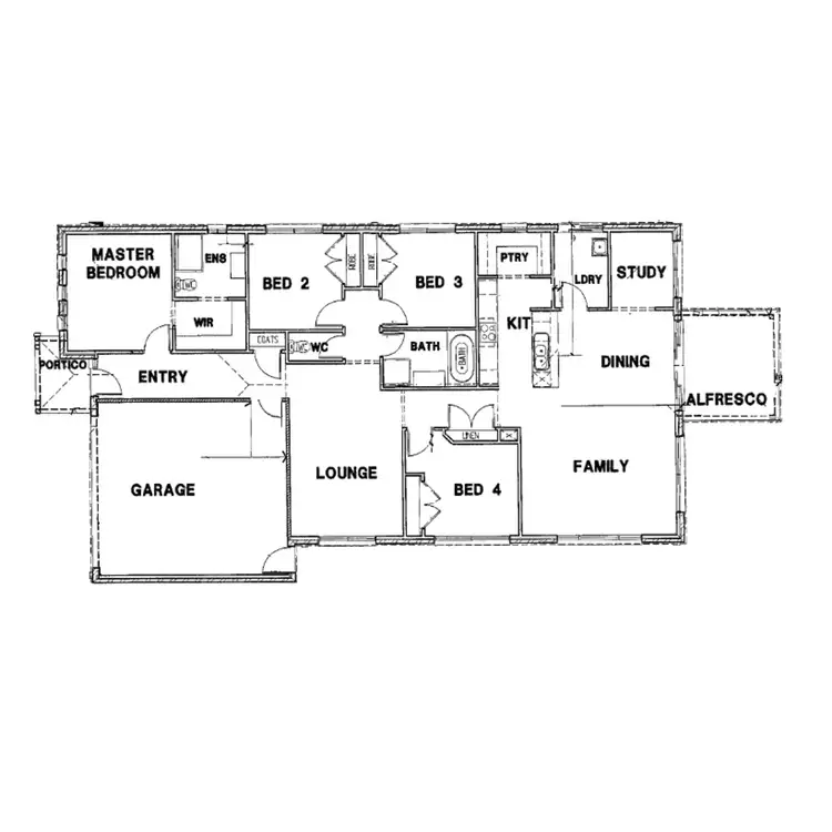 Floorplan of Homely house listing, 4 Caroline Court, Greenvale VIC 3059