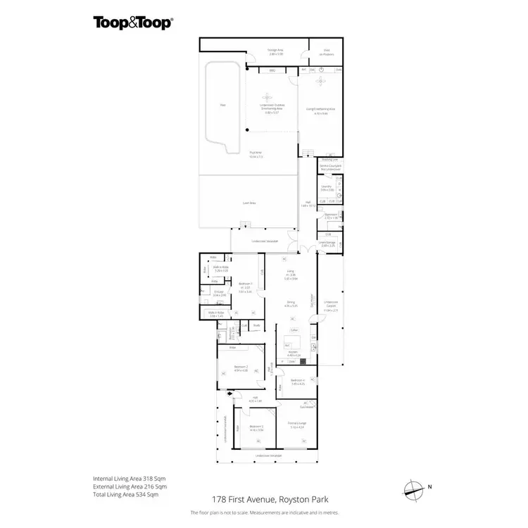 Floorplan of Homely house listing, 178 First Avenue, Royston Park SA 5070