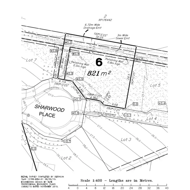 Floorplan of Homely land listing, LOT 6, 1 Sharwood Place, Palmwoods QLD 4555