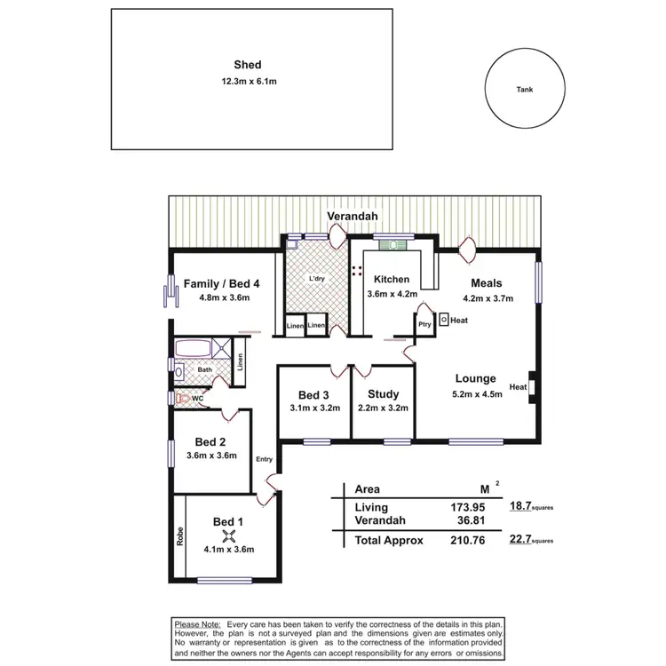 Floorplan of Homely rural property listing, Address available on request