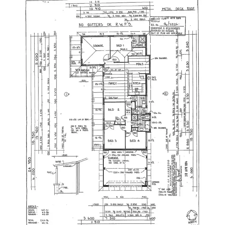 Floorplan of Homely house listing, 3 Josefa Lane, Quinns Rocks WA 6030