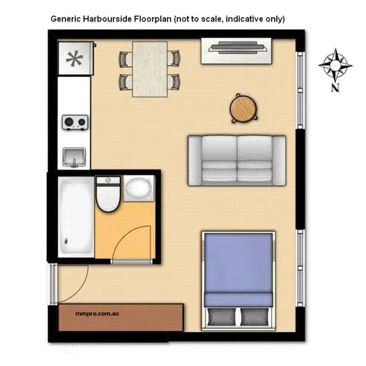 Floorplan of Homely apartment listing, 67/2a Henry Lawson Avenue, Mcmahons Point NSW 2060