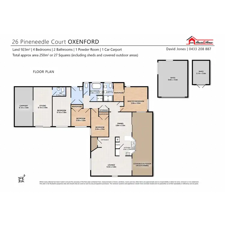 Floorplan of Homely house listing, 26 Pineneedle Court, Oxenford QLD 4210