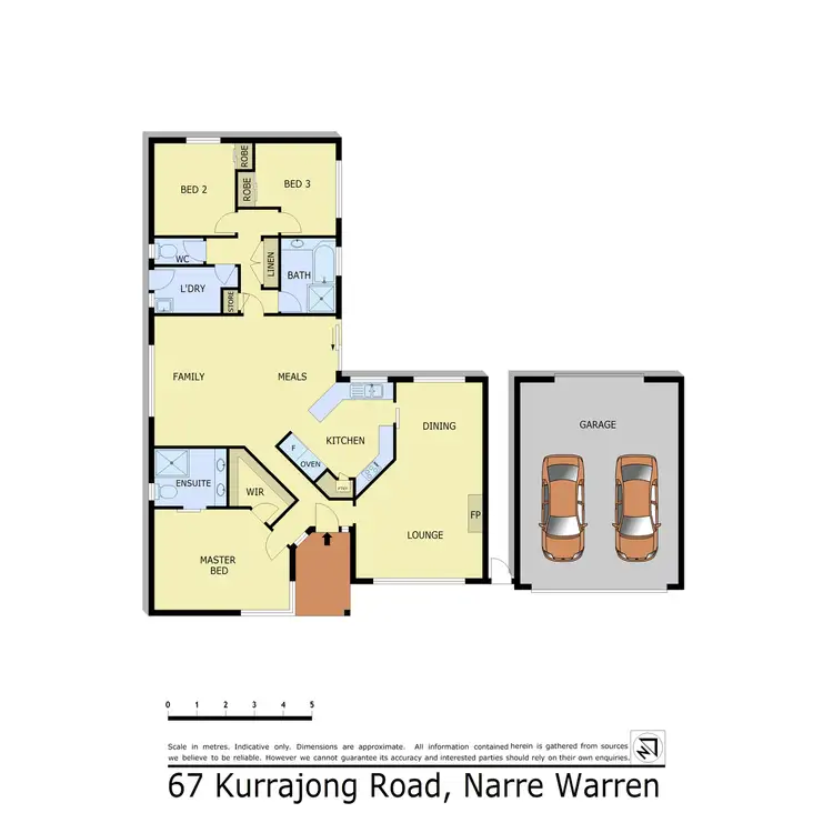 Floorplan of Homely house listing, 67 Kurrajong Road, Narre Warren VIC 3805