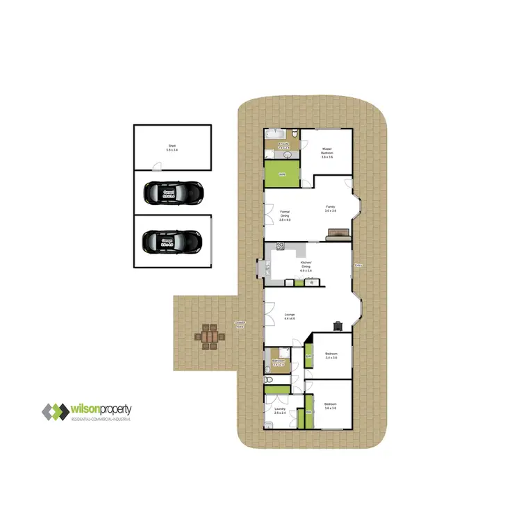 Floorplan of Homely house listing, 8 Forest Hill Close, Traralgon VIC 3844