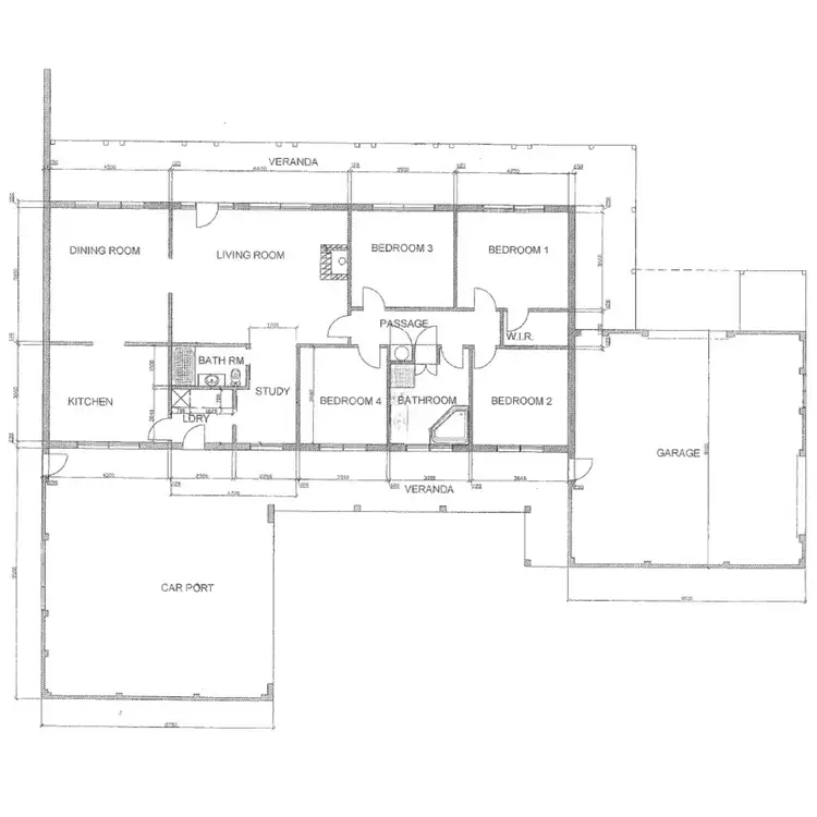 Floorplan of Homely house listing, 70 Erinmore Court, Glengarry VIC 3854