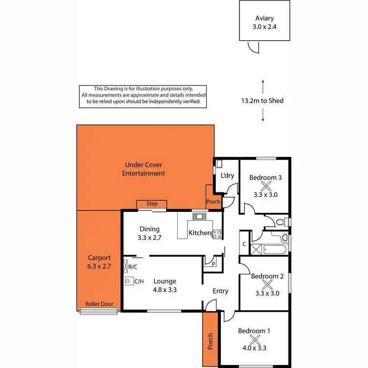 Floorplan of Homely house listing, 65 Nedland Crescent, Port Noarlunga South SA 5167