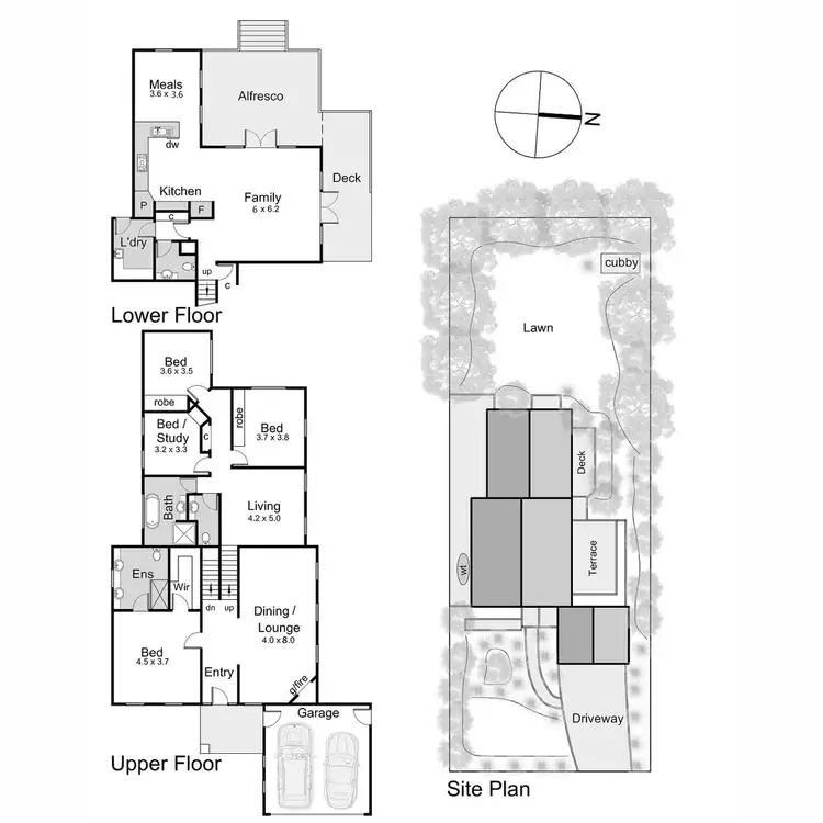 Floorplan of Homely house listing, 38 Glenisla Drive, Mount Martha VIC 3934