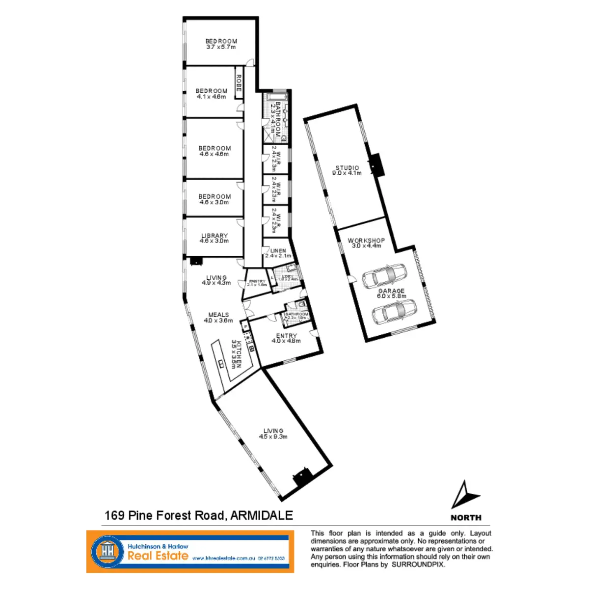 Floorplan of Homely rural property listing, 169 Pine Forest Road, Armidale NSW 2350