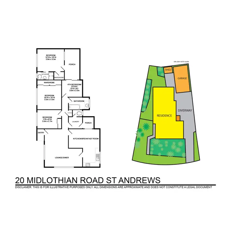 Floorplan of Homely house listing, 20 Midlothian Road, St Andrews NSW 2566