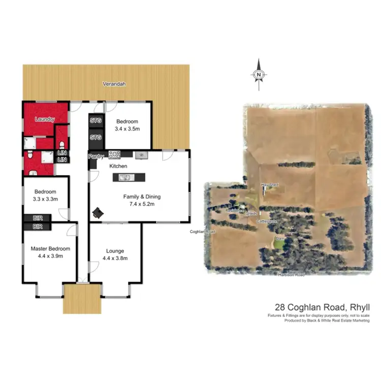 Floorplan of Homely rural property listing, 28 Coghlan Road, Rhyll VIC 3923