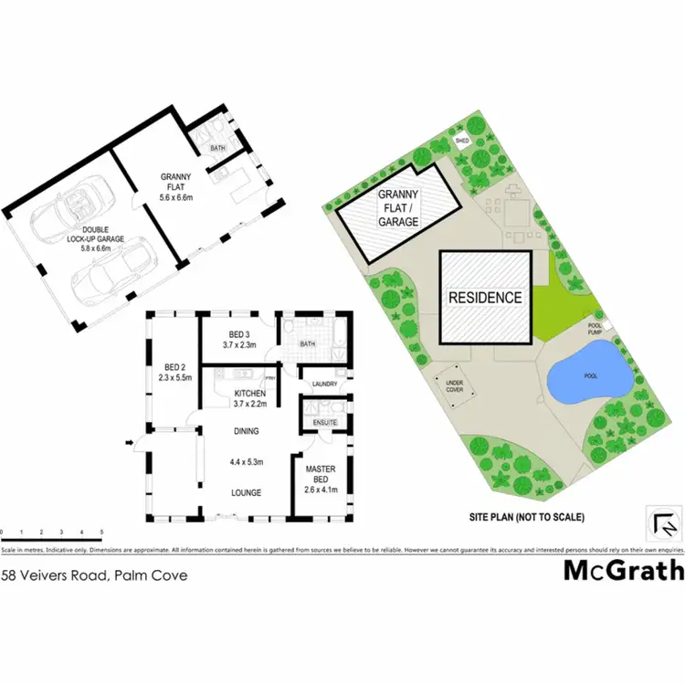 Floorplan of Homely house listing, 58 Veivers Road, Palm Cove QLD 4879