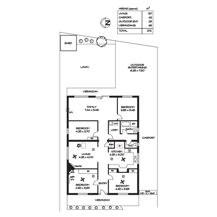 Floorplan of Homely house listing, 16 Peterhead Street, Largs Bay SA 5016