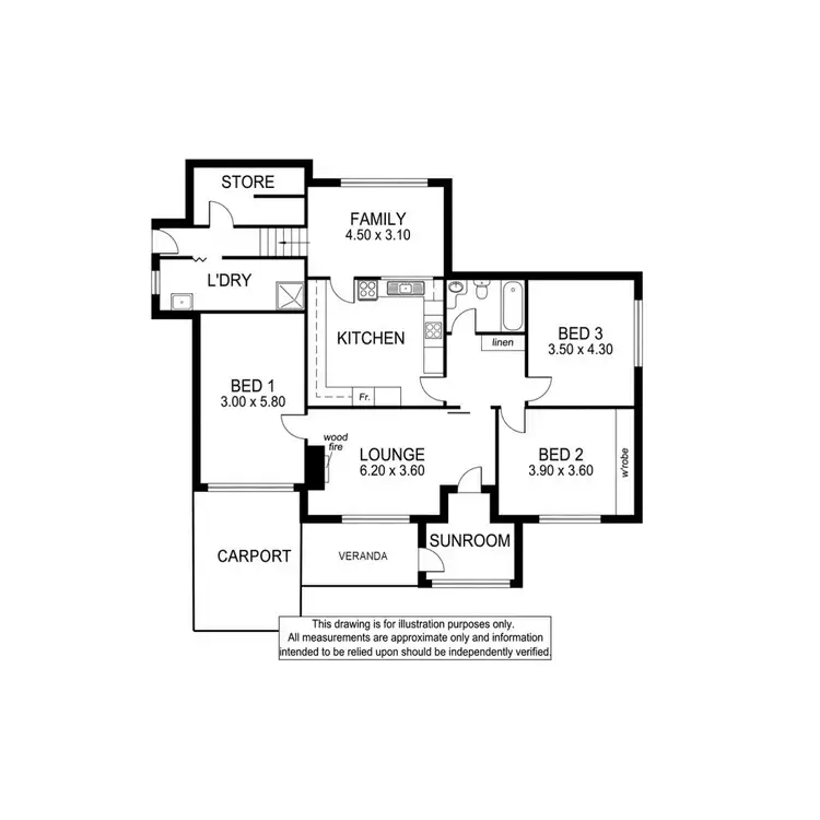 Floorplan of Homely house listing, 24-25 Dry Creek Road, Donovans SA 5291