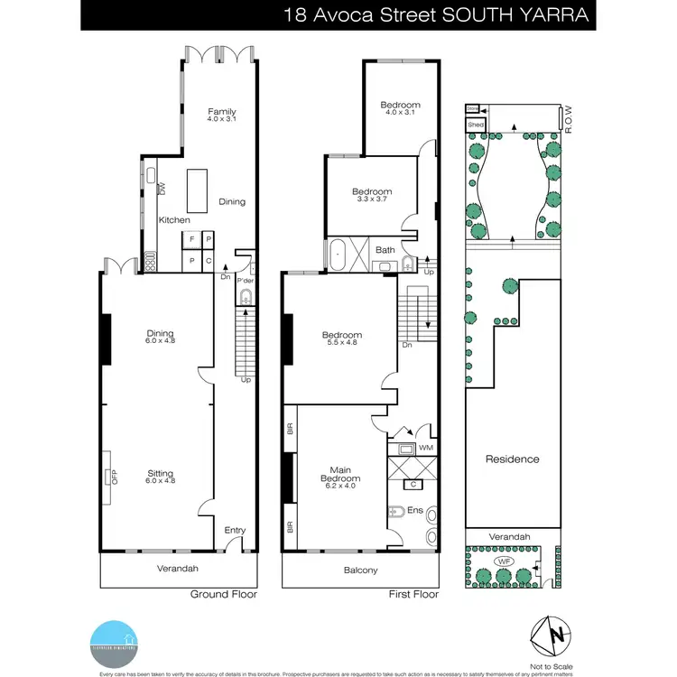 Floorplan of Homely house listing, 18 Avoca Street, South Yarra VIC 3141