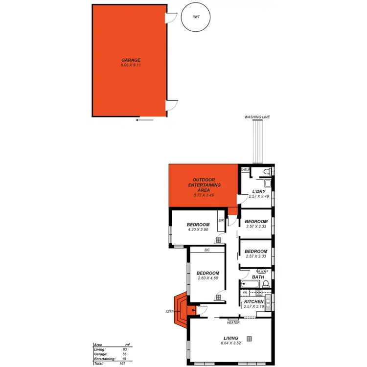 Floorplan of Homely house listing, 8 Keyes Street, Linden Park SA 5065