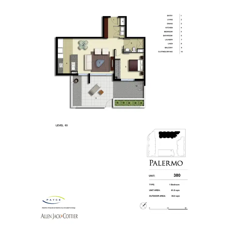 Floorplan of Homely apartment listing, 380/33 Hill Road, Wentworth Point NSW 2127