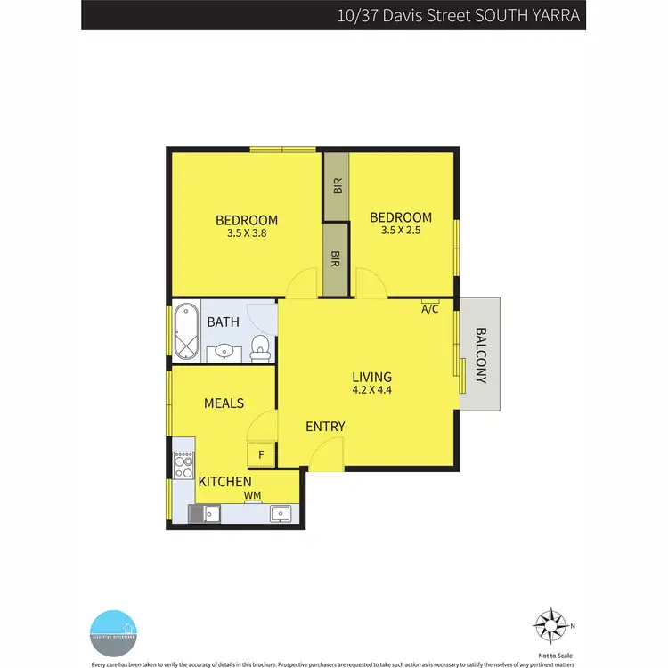 Floorplan of Homely apartment listing, 10/37 Davis Avenue, South Yarra VIC 3141