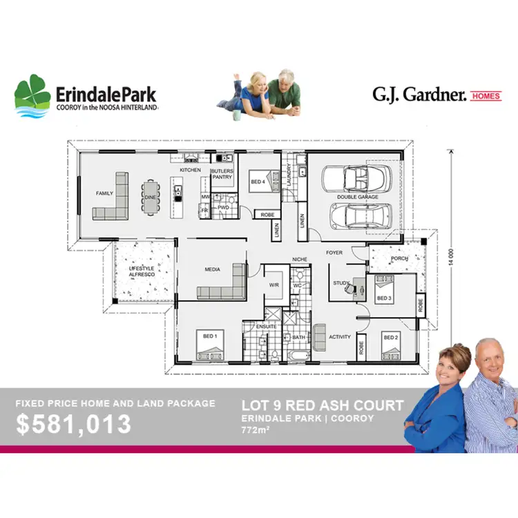 Floorplan of Homely land listing, Lot 9 Red Ash Court - Erindale Park, Cooroy QLD 4563