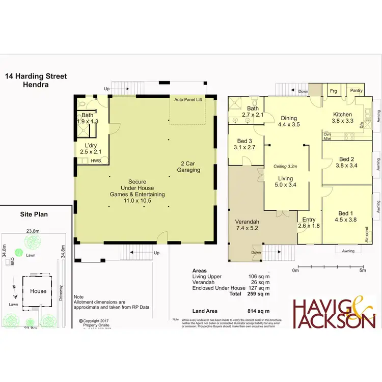 Floorplan of Homely house listing, 14 Harding Street, Hendra QLD 4011