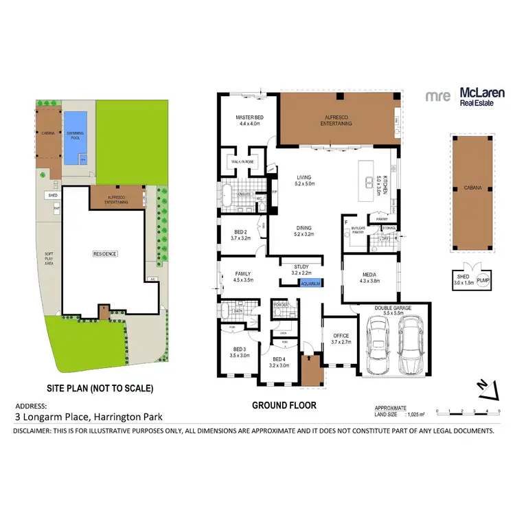 Floorplan of Homely house listing, 3 Longarm Place, Harrington Park NSW 2567