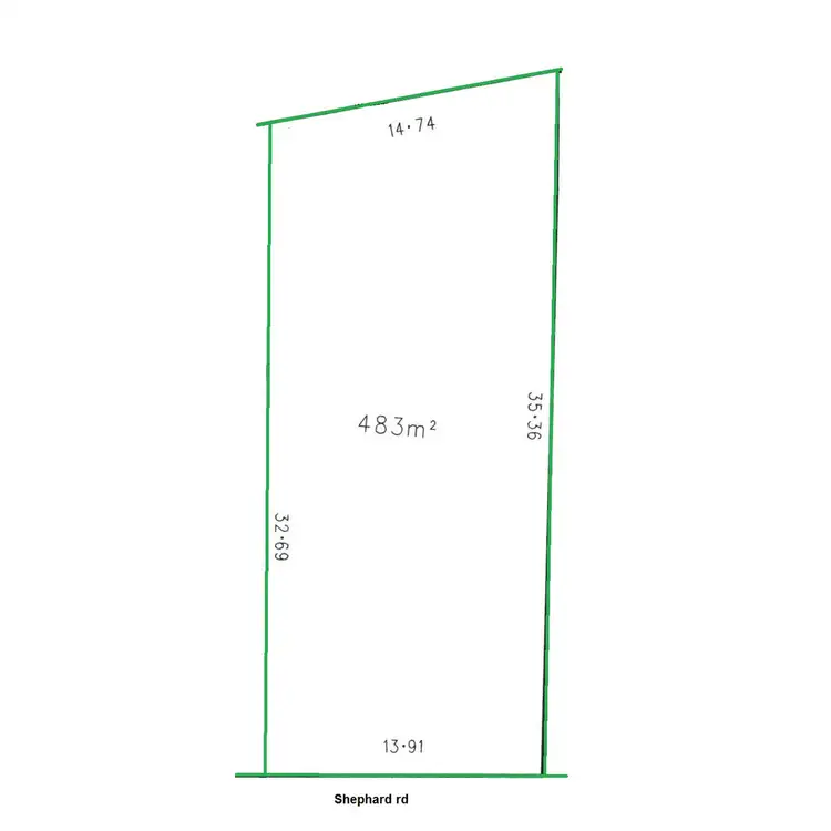Floorplan of Homely land listing, LOT 5 Shephard Road, Aldinga Beach SA 5173