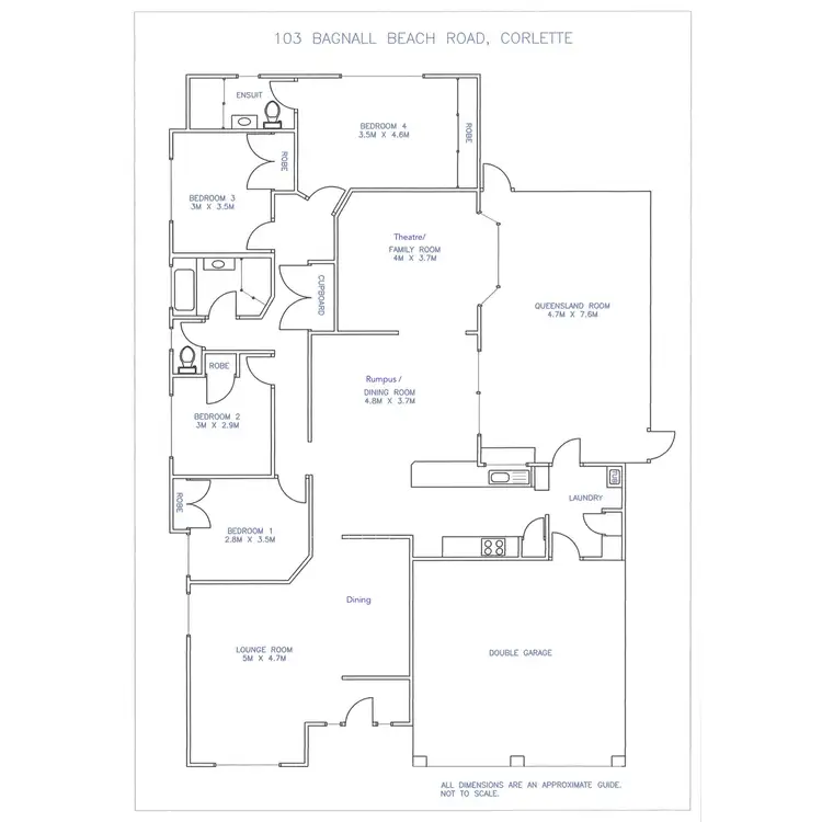 Floorplan of Homely house listing, 103 Bagnall Beach Road, Corlette NSW 2315