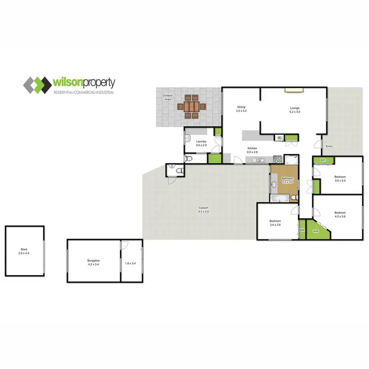 Floorplan of Homely house listing, 49 Henry Street, Traralgon VIC 3844