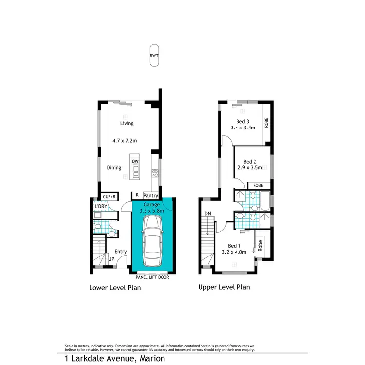 Floorplan of Homely house listing, 1C Larkdale Avenue, Marion SA 5043