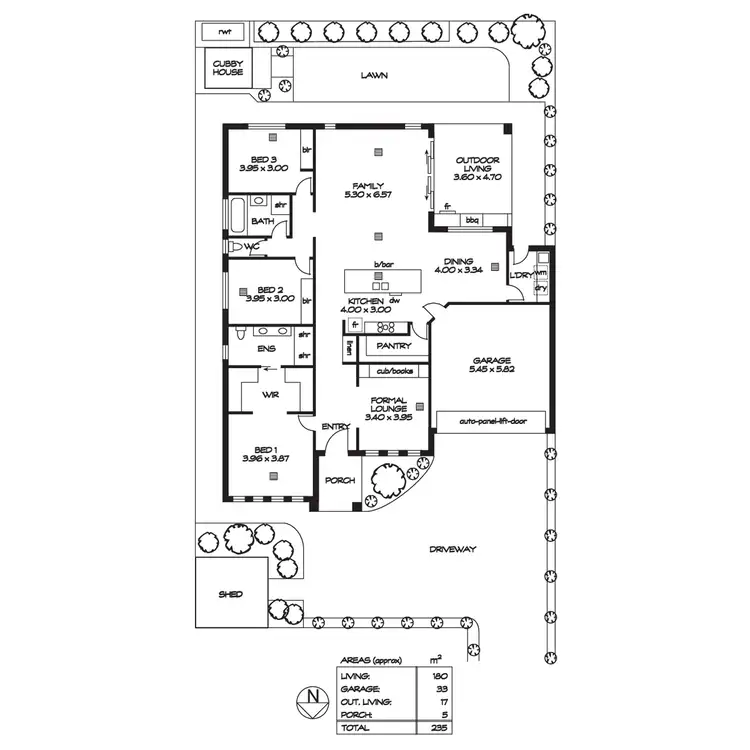 Floorplan of Homely house listing, 59A Boyle Street, Prospect SA 5082