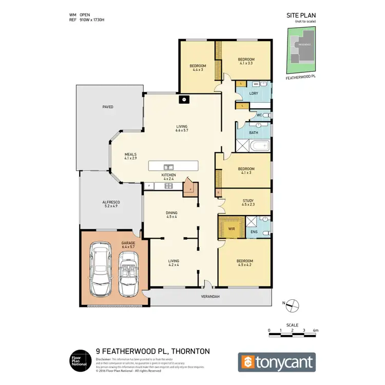 Floorplan of Homely house listing, 9 Featherwood Place, Thornton NSW 2322