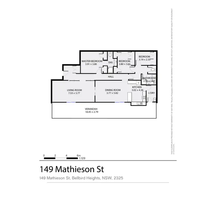 Floorplan of Homely house listing, 149 Mathieson Street, Bellbird Heights NSW 2325