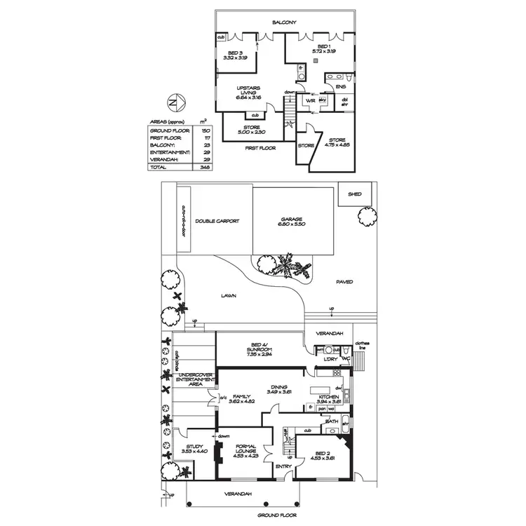 Floorplan of Homely house listing, 7 Brandreth Street, Tusmore SA 5065