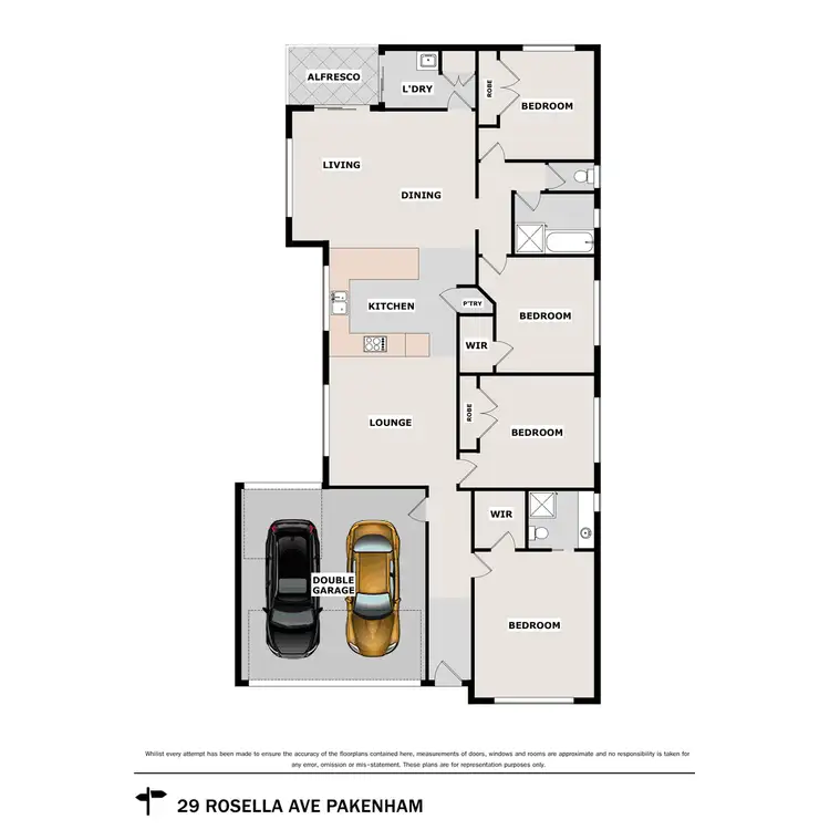 Floorplan of Homely house listing, 29 Rosella Avenue, Pakenham VIC 3810