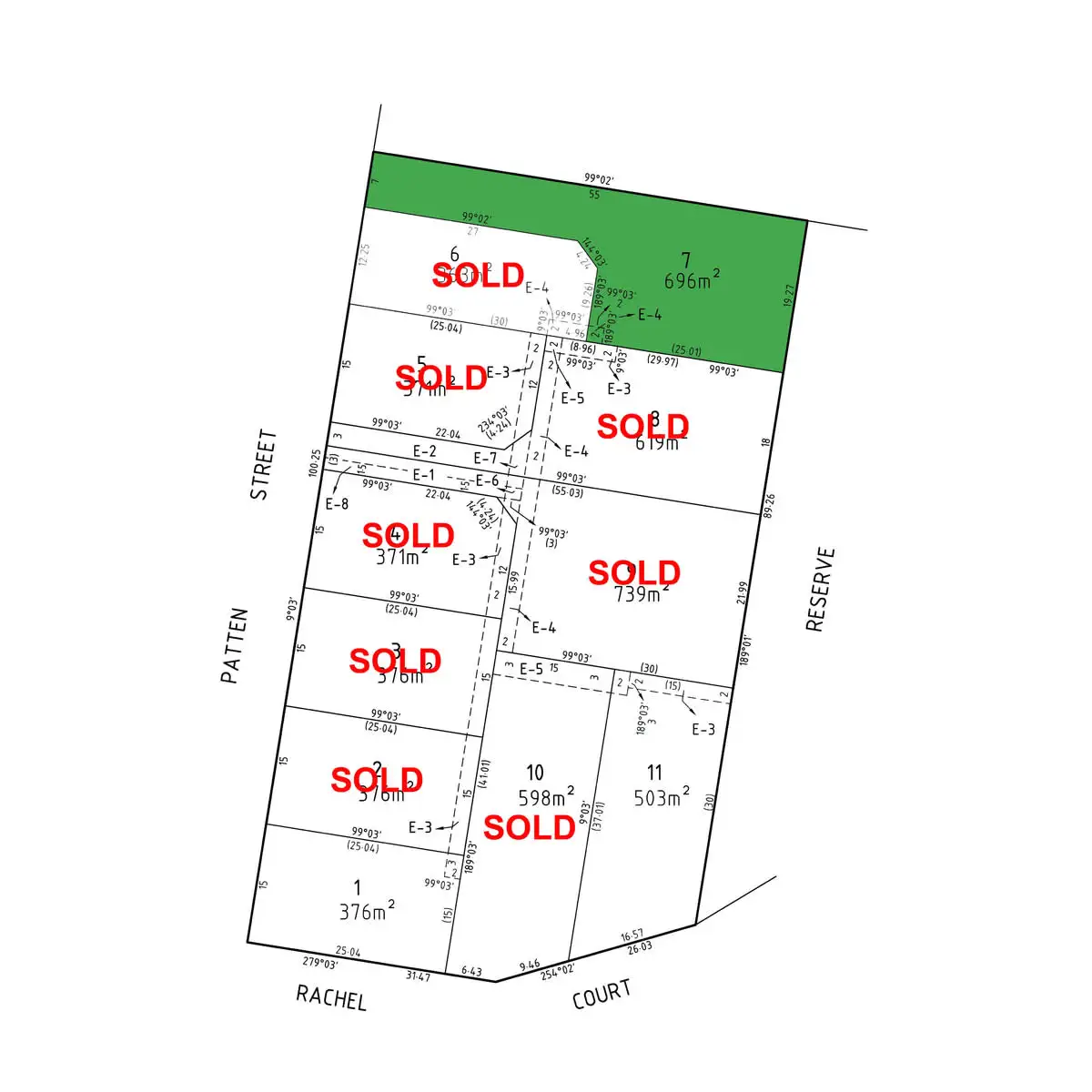 Floorplan of Homely land listing, 158a Patten Street, Sale VIC 3850