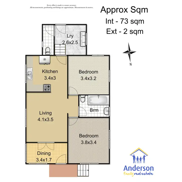 Floorplan of Homely house listing, 41 Campbell Street, Scarborough QLD 4020