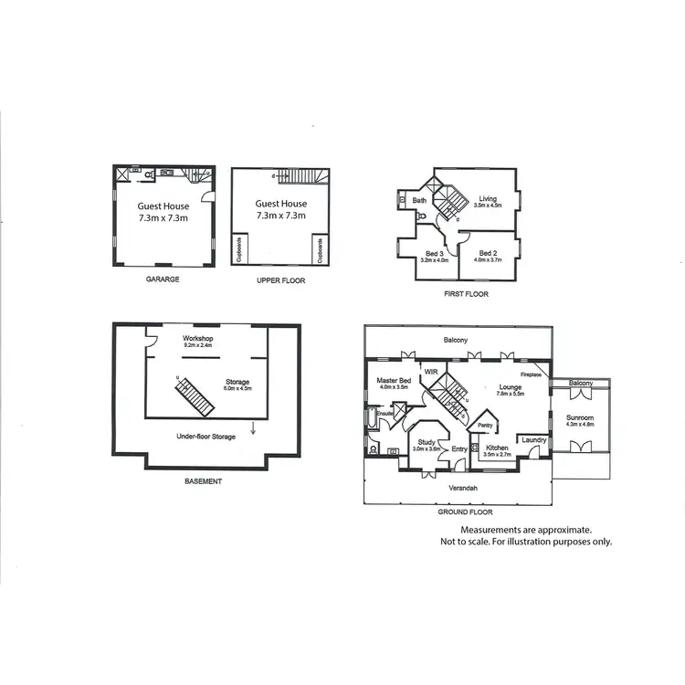 Floorplan of Homely rural property listing, 505 Brush Road, Glenning Valley NSW 2261