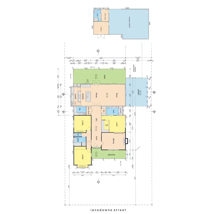 Floorplan of Homely house listing, 111 Lansdowne Street, Sale VIC 3850
